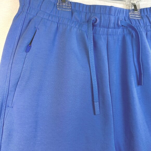 Lacoste Mens Joggers Blue Size 34 Sweatpants Logo Cuffed High-End Loungewear - Picture 4 of 15